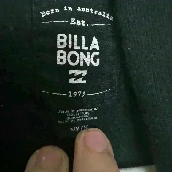 Billabong Mullet Pullover Hoodie Jacket coat sweater medium - Picture 4 of 5